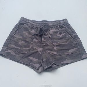camo athleta shorts